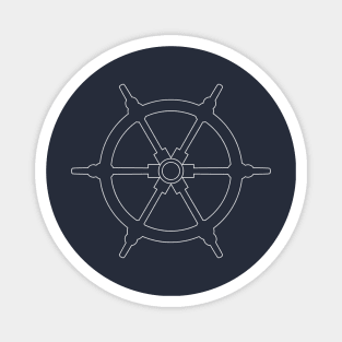 Ships Wheel Magnet